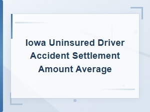 Average Settlement for Uninsured Driver Accidents in Iowa